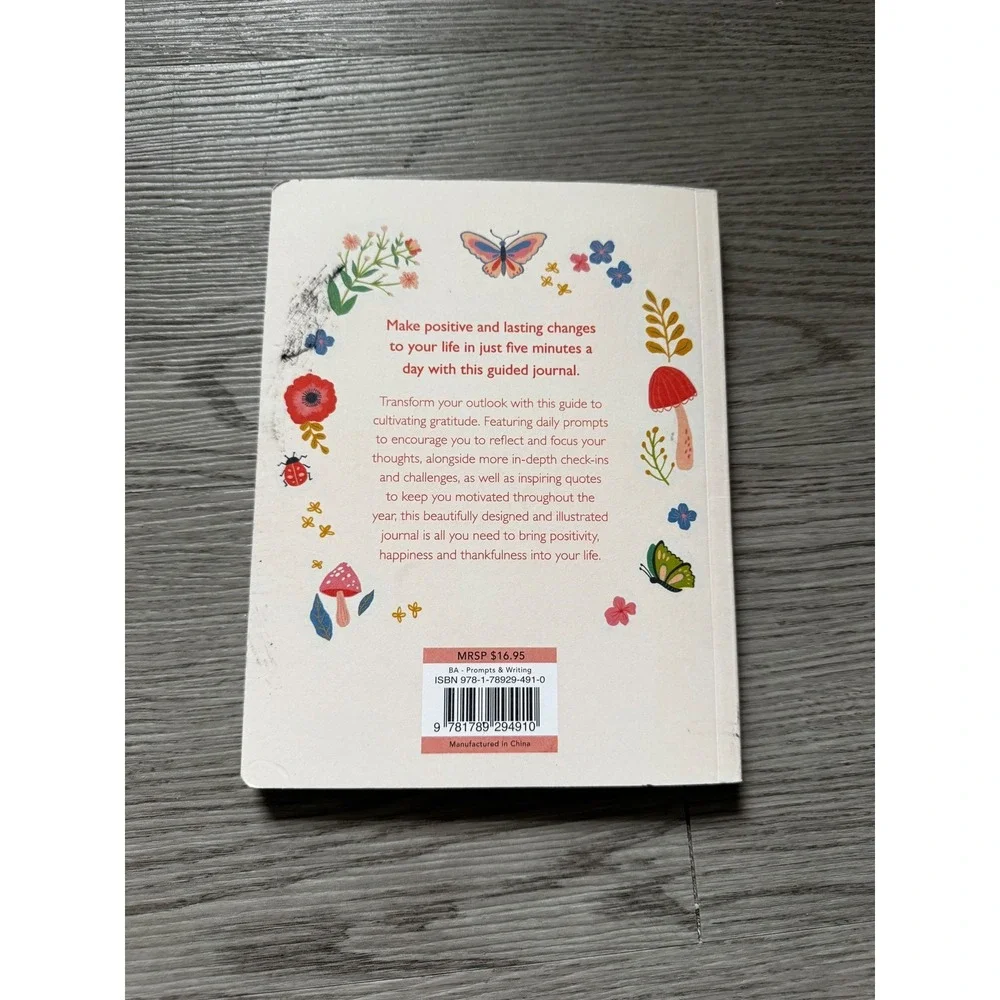 Your 5-Minute Journal Amy Birch Emilie Anne Jenks Gratitude De-stress Daily Book